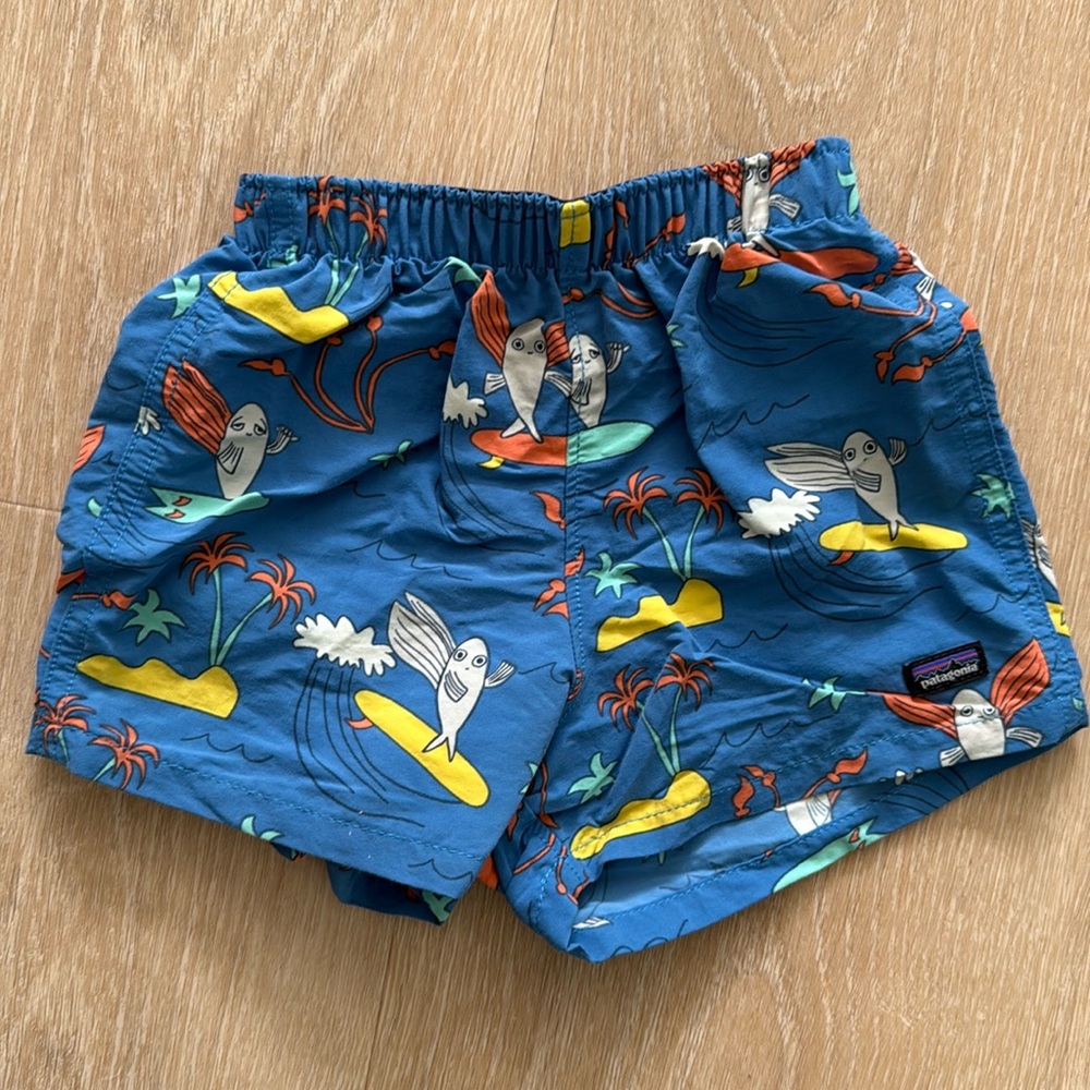 Patagonia toddler swim trunks